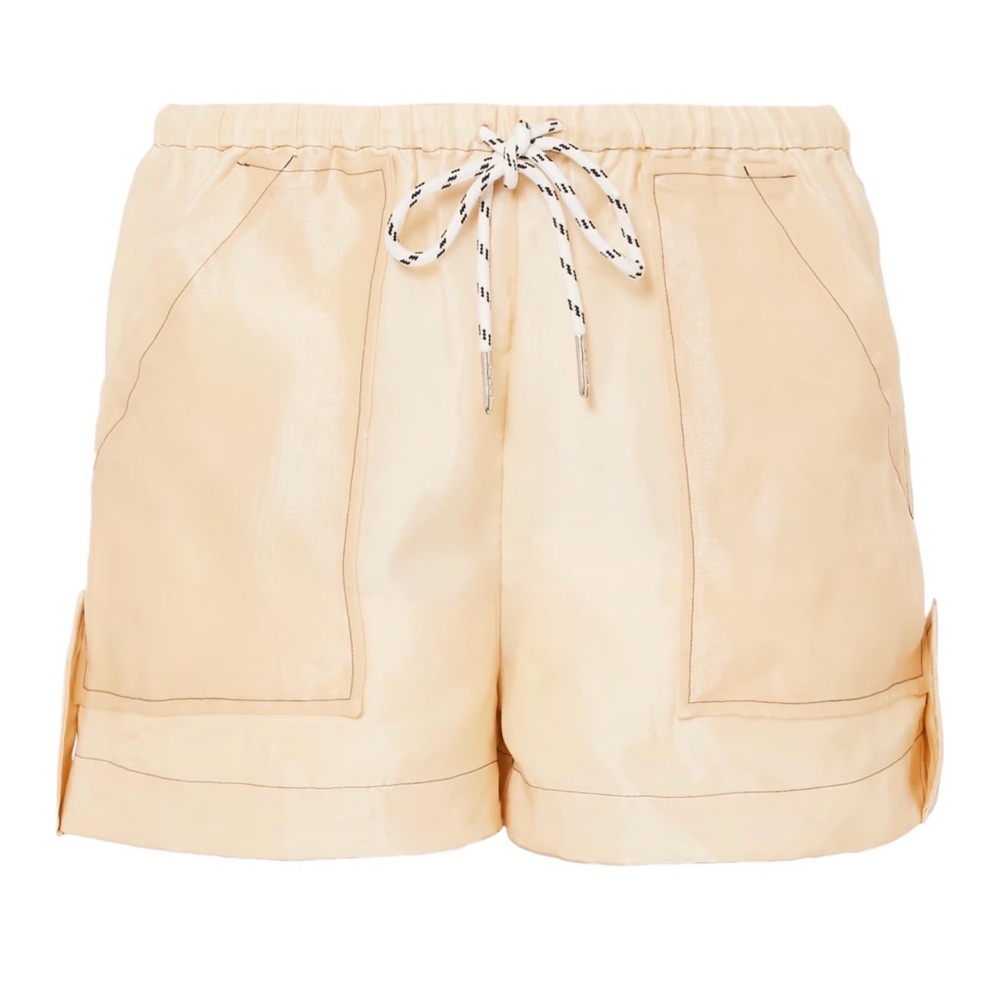 GANNI organza shorts